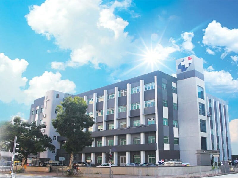 Evangel Hospital의 외관